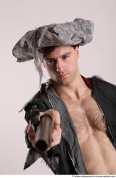  JACK PIRATE STANDING POSE WITH GUN